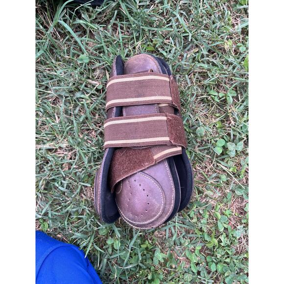 PROFESSIONAL'S CHOICE VenTECH Leather Open Front Jump Boots - Picture 1 of 4